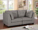 Pencoed Light Gray Love Seat - Star USA Furniture Inc