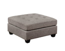 Pencoed Light Gray Ottoman - Star USA Furniture Inc