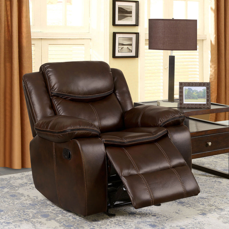 Pollux Brown Recliner