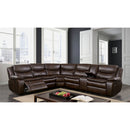 Pollux Brown Sectional - Star USA Furniture Inc