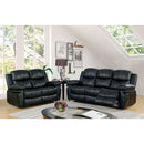 Listowel Black Sofa + Love Seat - Star USA Furniture Inc