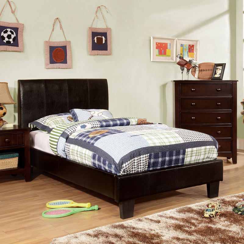 Villa Park Espresso Twin Bed - Star USA Furniture Inc