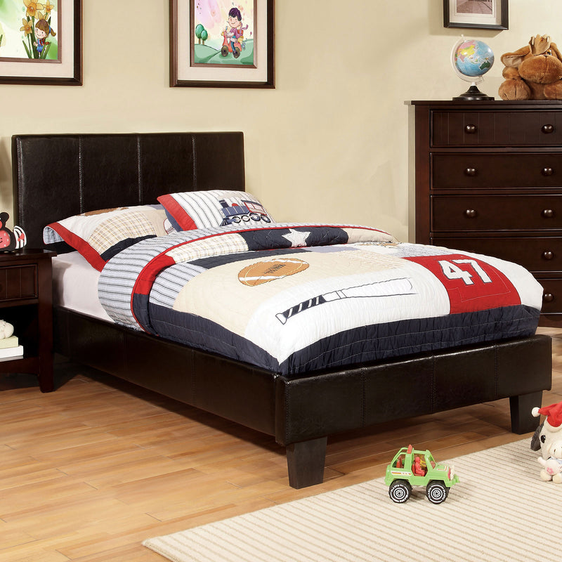 Winn Park Espresso Twin Bed - Star USA Furniture Inc