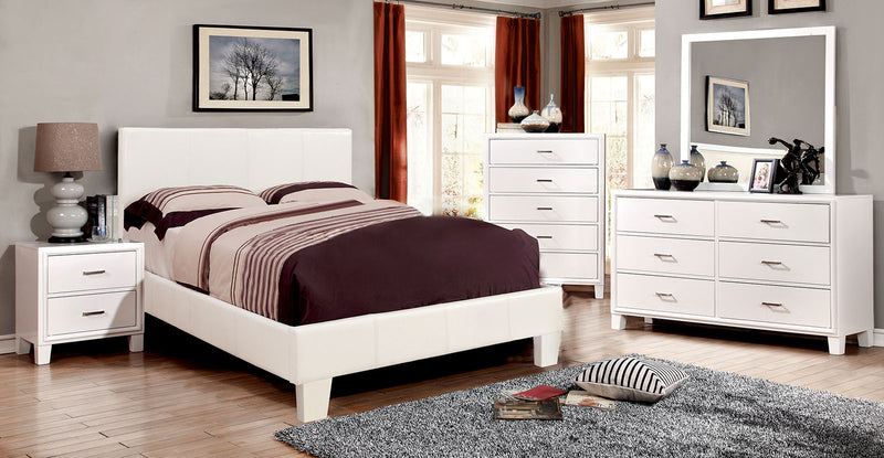 Winn Park White 4 Pc. Twin Bedroom Set