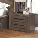 Oakburn Weathered Warm Gray Night Stand - Star USA Furniture Inc