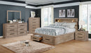 Oakburn Weathered Warm Gray 4 Pc. Queen Bedroom Set w/Jewelry Box - Star USA Furniture Inc