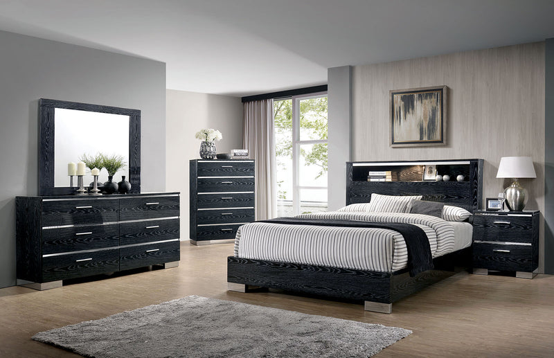 Malte Black 4 Pc. Queen Bedroom Set