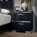 Malte Black Night Stand - Star USA Furniture Inc