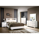Malte White 5 Pc. Queen Bedroom Set w/ Chest - Star USA Furniture Inc