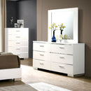 Malte White Dresser - Star USA Furniture Inc