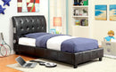 Hendrik Espresso Twin Bed - Star USA Furniture Inc