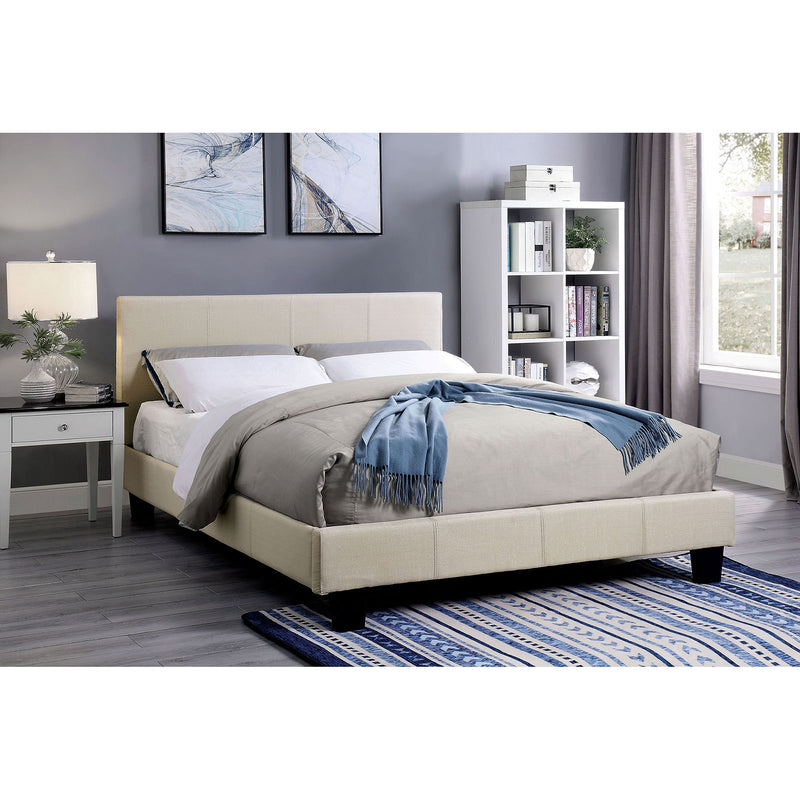 Sims Beige Twin Bed