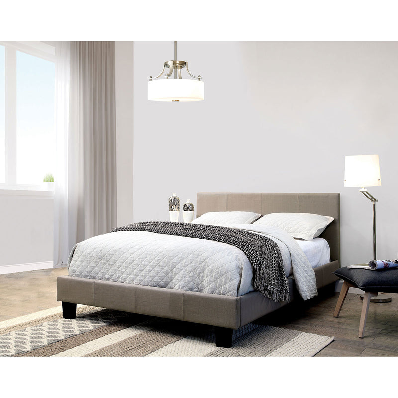 Sims Gray Cal.King Bed - Star USA Furniture Inc