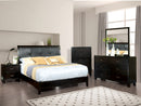 Enrico I Espresso 5 Pc. Queen Bedroom Set w/ 2NS - Star USA Furniture Inc