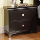 Pebble Espresso Night Stand - Star USA Furniture Inc