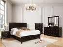 Spruce Espresso 5 Pc. Queen Bedroom Set w/ Chest - Star USA Furniture Inc