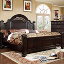 Syracuse Dark Walnut Cal.King Bed - Star USA Furniture Inc