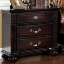 Syracuse Dark Walnut Night Stand - Star USA Furniture Inc