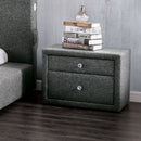 Canaves Dark Gray Night Stand - Star USA Furniture Inc