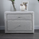 Canaves Light Gray Night Stand - Star USA Furniture Inc
