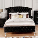 Alzire Black Cal.King Bed - Star USA Furniture Inc