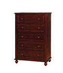 OLIVIA Dark Walnut Chest - Star USA Furniture Inc