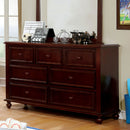 OLIVIA Dark Walnut Dresser - Star USA Furniture Inc
