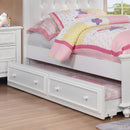 OLIVIA White Trundle - Star USA Furniture Inc