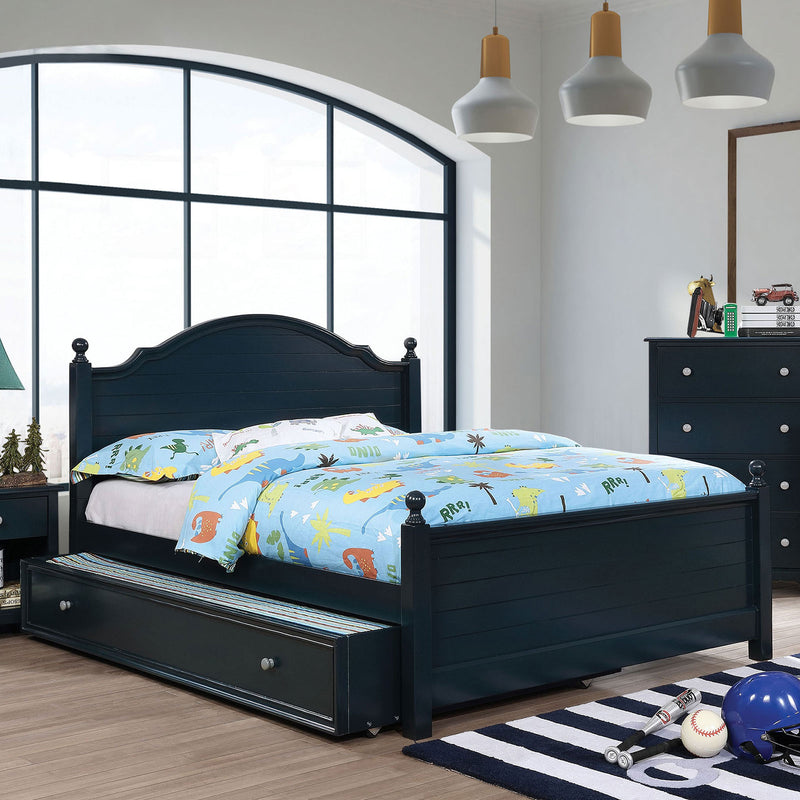 Diane Blue/Gray Twin Bed - Star USA Furniture Inc