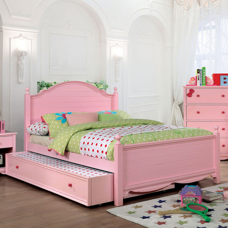 Dani Pink Twin Bed - Star USA Furniture Inc