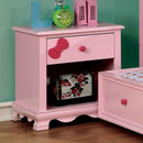 Dani Pink Night Stand - Star USA Furniture Inc