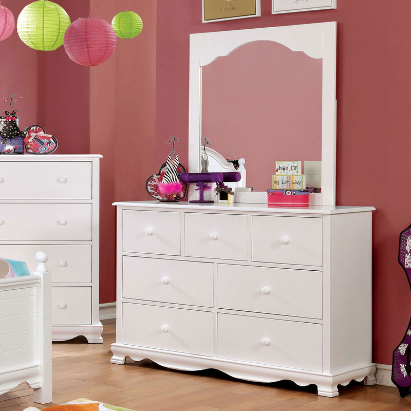 Dani White Dresser - Star USA Furniture Inc