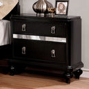 Ariston Black Night Stand - Star USA Furniture Inc