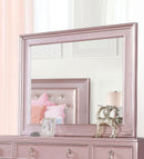 Ariston Rose Pink Mirror - Star USA Furniture Inc