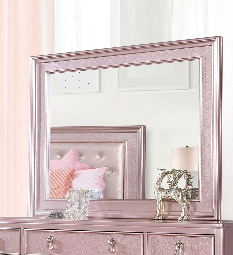 rose gold dresser Furniture of America Ariston Rose Gold Dresser