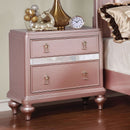 Ariston Rose Gold Night Stand - Star USA Furniture Inc