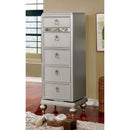 Ariston Silver Swivel Chest - Star USA Furniture Inc