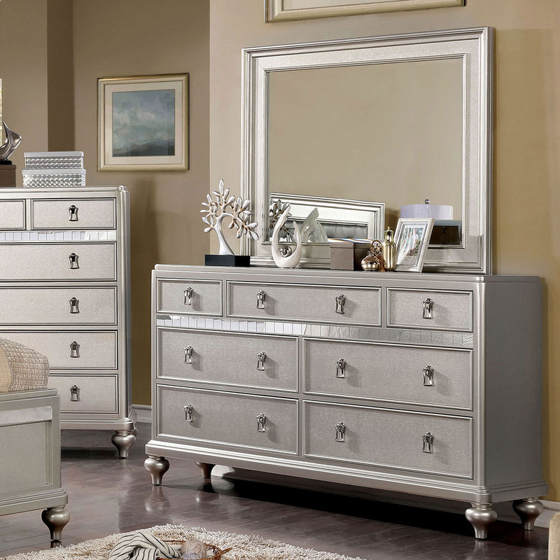 Ariston Silver Dresser - Star USA Furniture Inc