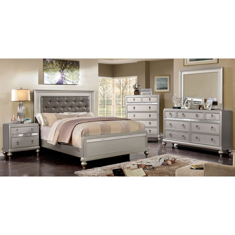 Ariston Silver 4 Pc. Twin Bedroom Set
