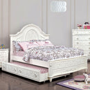 Henrieta Off-White Twin Bed - Star USA Furniture Inc