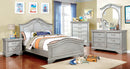 Claudia Silver 4 Pc. Full Bedroom Set - Star USA Furniture Inc