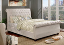 Emanuela Light Gray Cal.King Bed - Star USA Furniture Inc