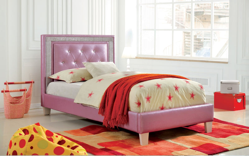 LIANNE Purple Full Bed - Star USA Furniture Inc