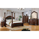 Mandalay Brown Cherry 5 Pc. Queen Bedroom Set w/ Chest - Star USA Furniture Inc