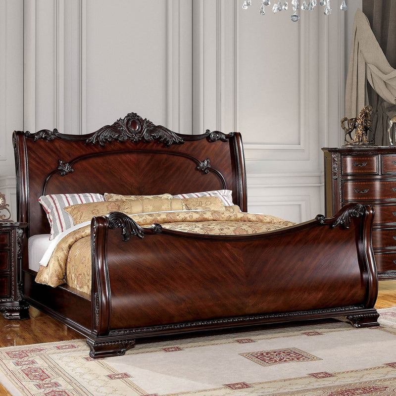 Bellefonte Brown Cherry E.King Bed