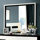 Rutger White/Black Mirror - Star USA Furniture Inc