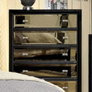 Golva Black/Gold Chest - Star USA Furniture Inc