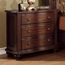 BELLAVISTA Brown Cherry Night Stand - Star USA Furniture Inc
