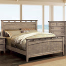 Loxley Weathered Oak Cal.King Bed - Star USA Furniture Inc