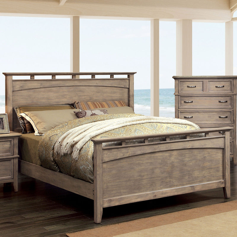 Loxley Weathered Oak E.King Bed